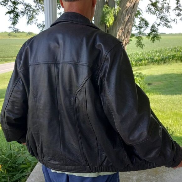 Wilson Leather Jacket with Thinsulate Ultra lining - Picture 3 of 15